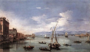 フォンダメンタ・ヌオーヴェ・ヴェネツィア学校フランチェスコ・グアルディのラグーン Oil Paintings